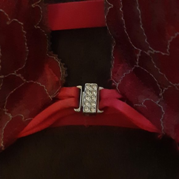 Pink floral double push up bra EUC - Picture 4 of 4